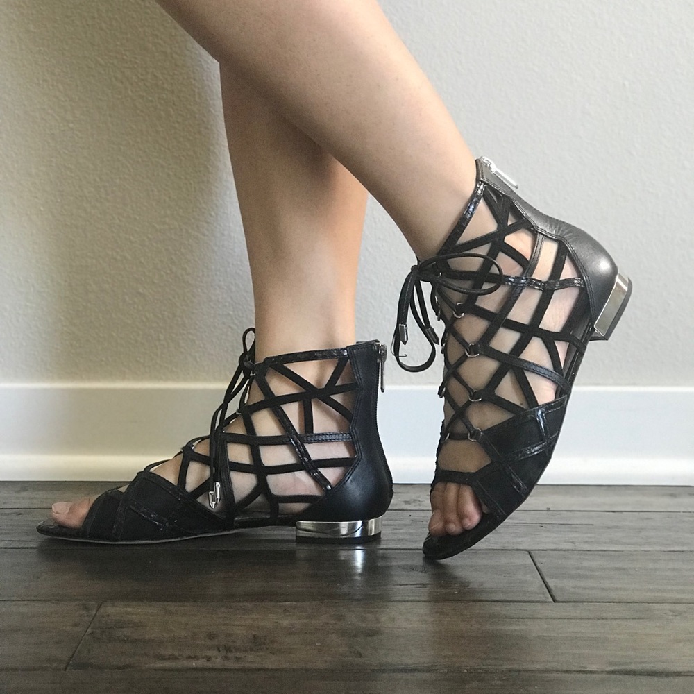 NIB Sam Edelman Denver caged sandal size 6.5 - Picture 5 of 8